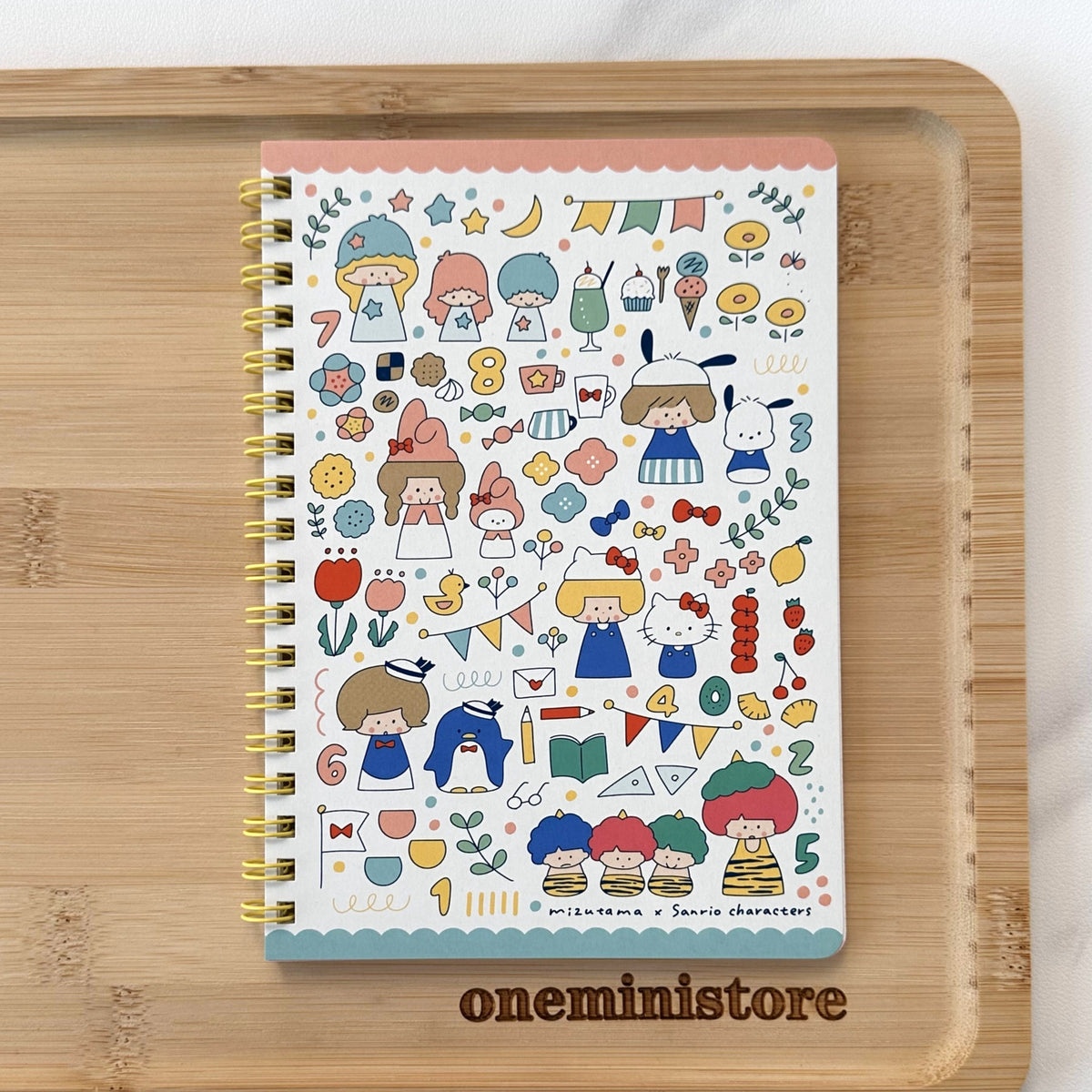 mizutama x Sanrio Collection - B6 Notebook