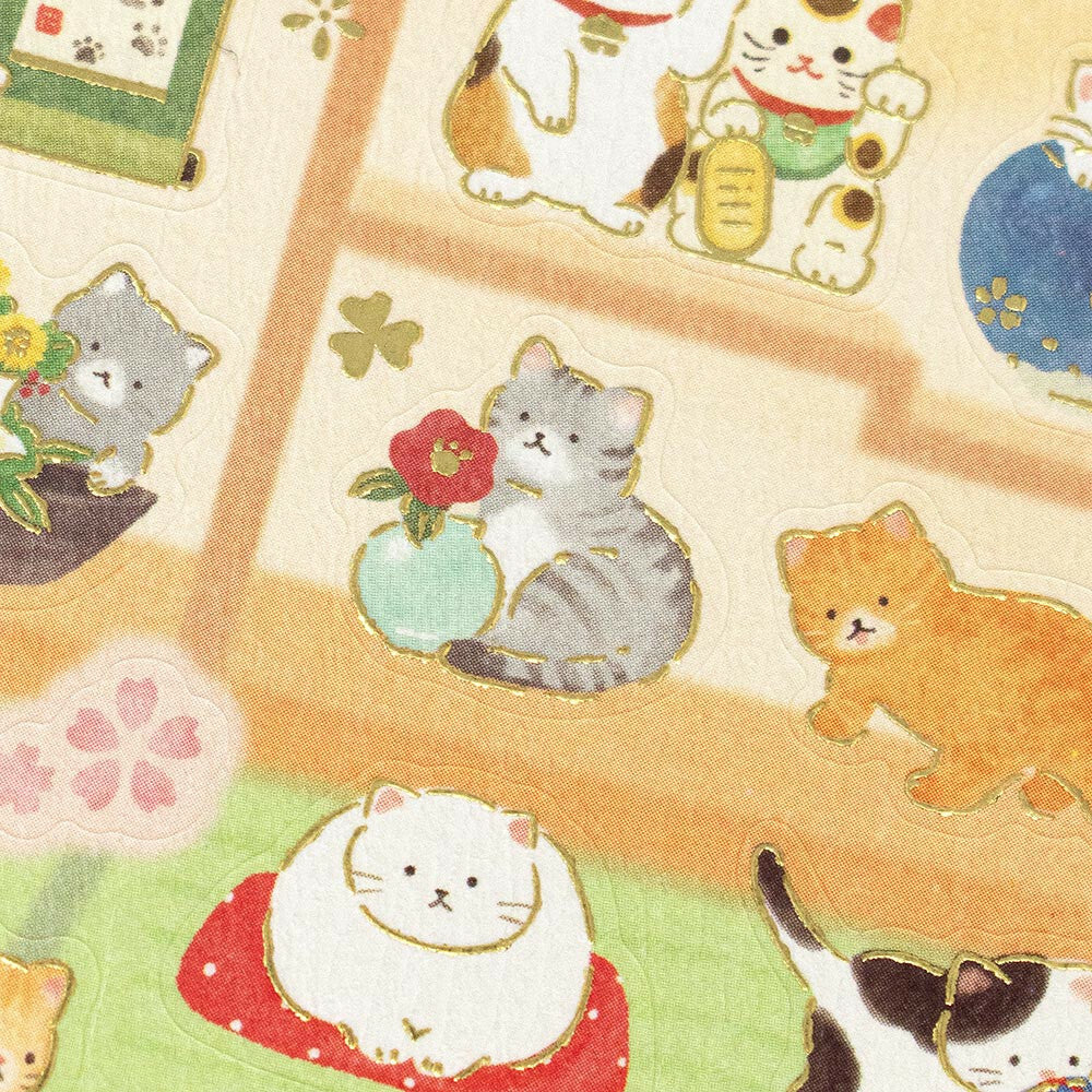 NB Japanese-style Sticker - Cat or Dog