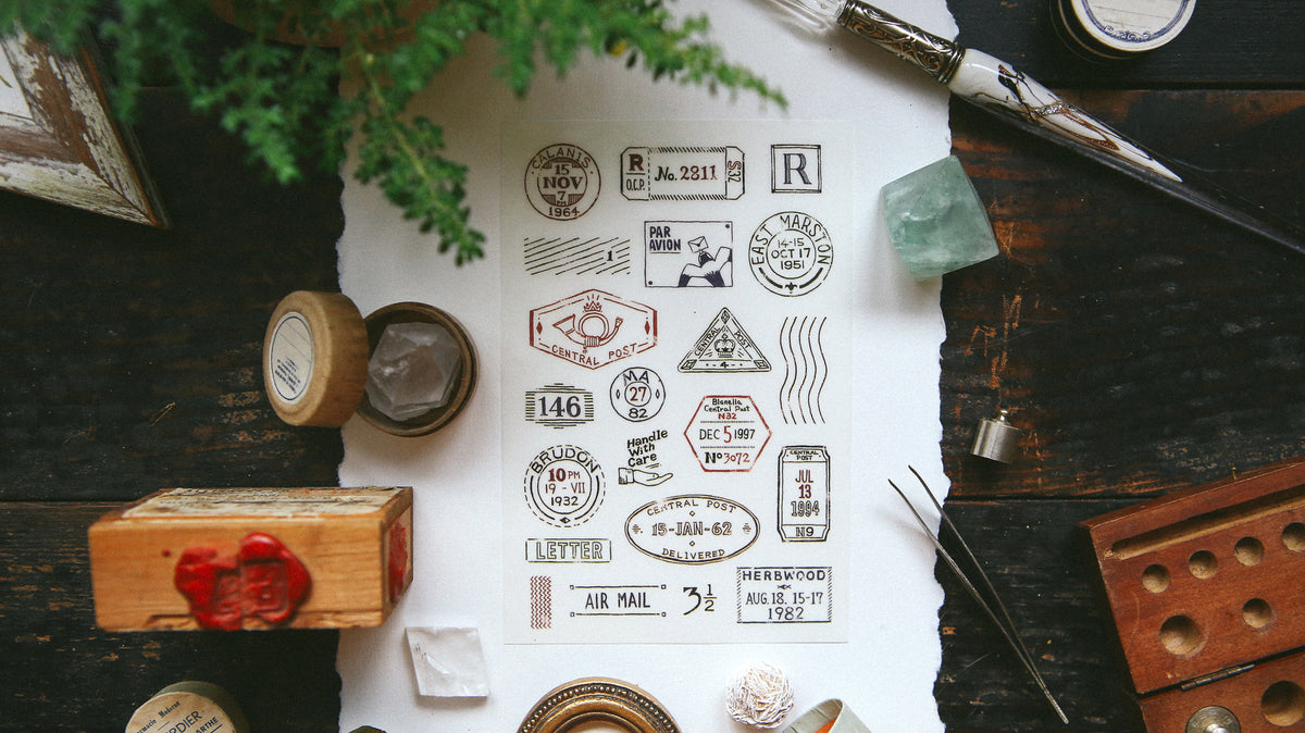 Ours Studio - Postmark Transfer Sticker