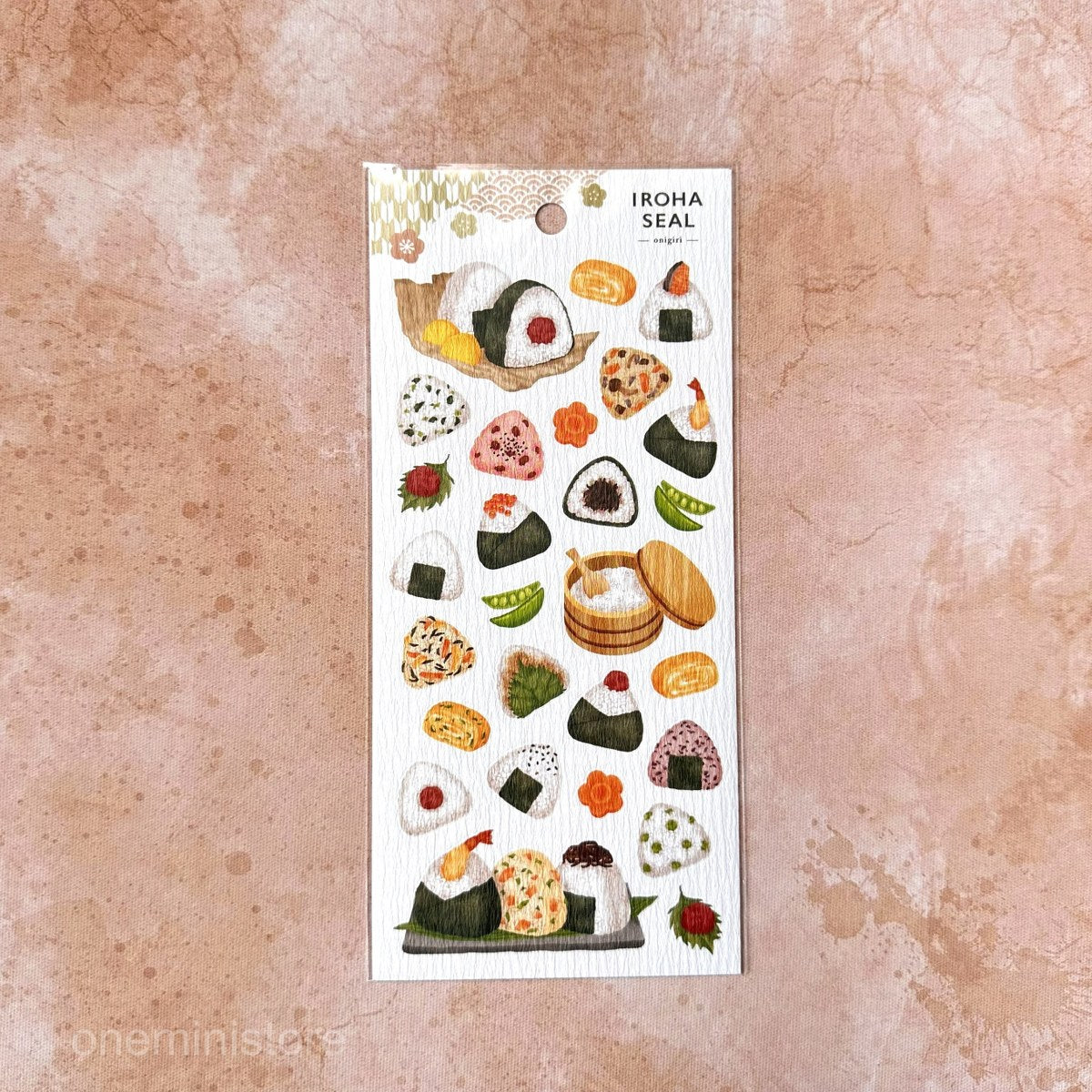 Mind Wave Iroha Seal Stickers - Japanese Food & Sushi