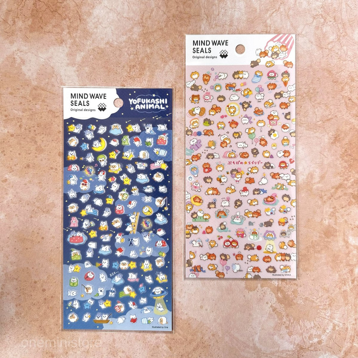 Mind Wave Seals Petit Sticker Sheet