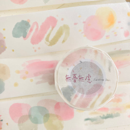 Deer Forest Carefree Day Washi Tape
