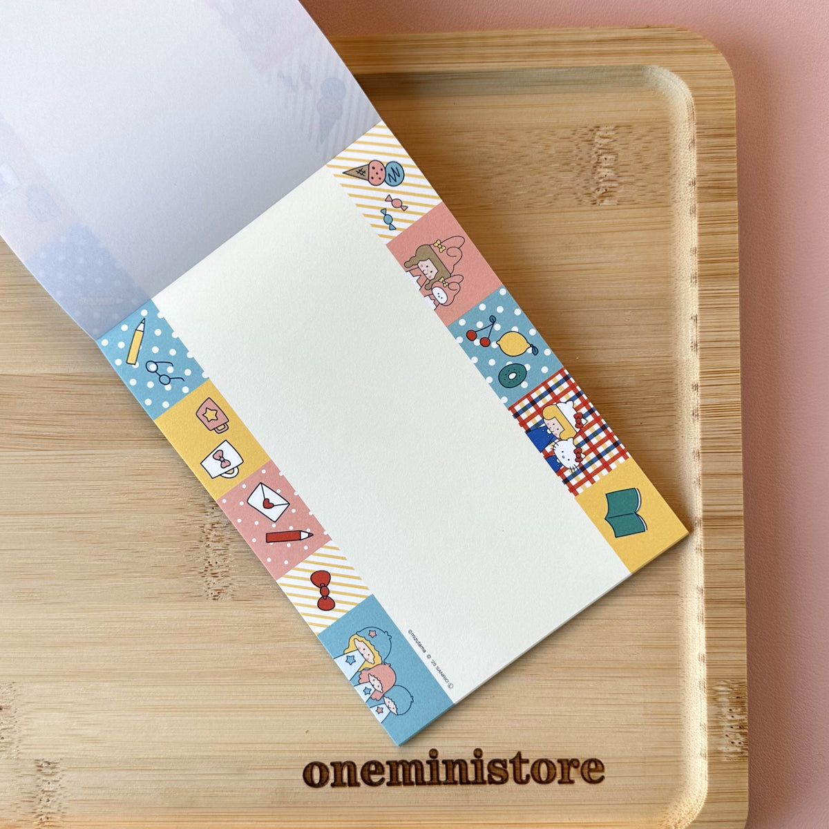 mizutama x Sanrio Collection - A6 Memo Pad