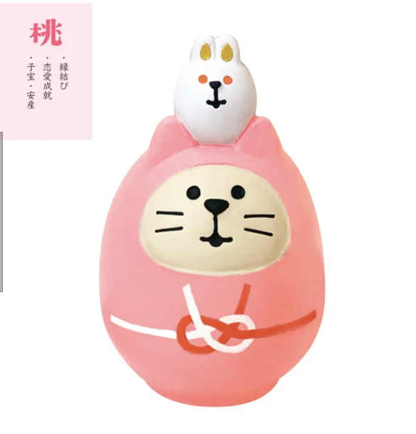 Decole Lucky Cat Daruma (S)