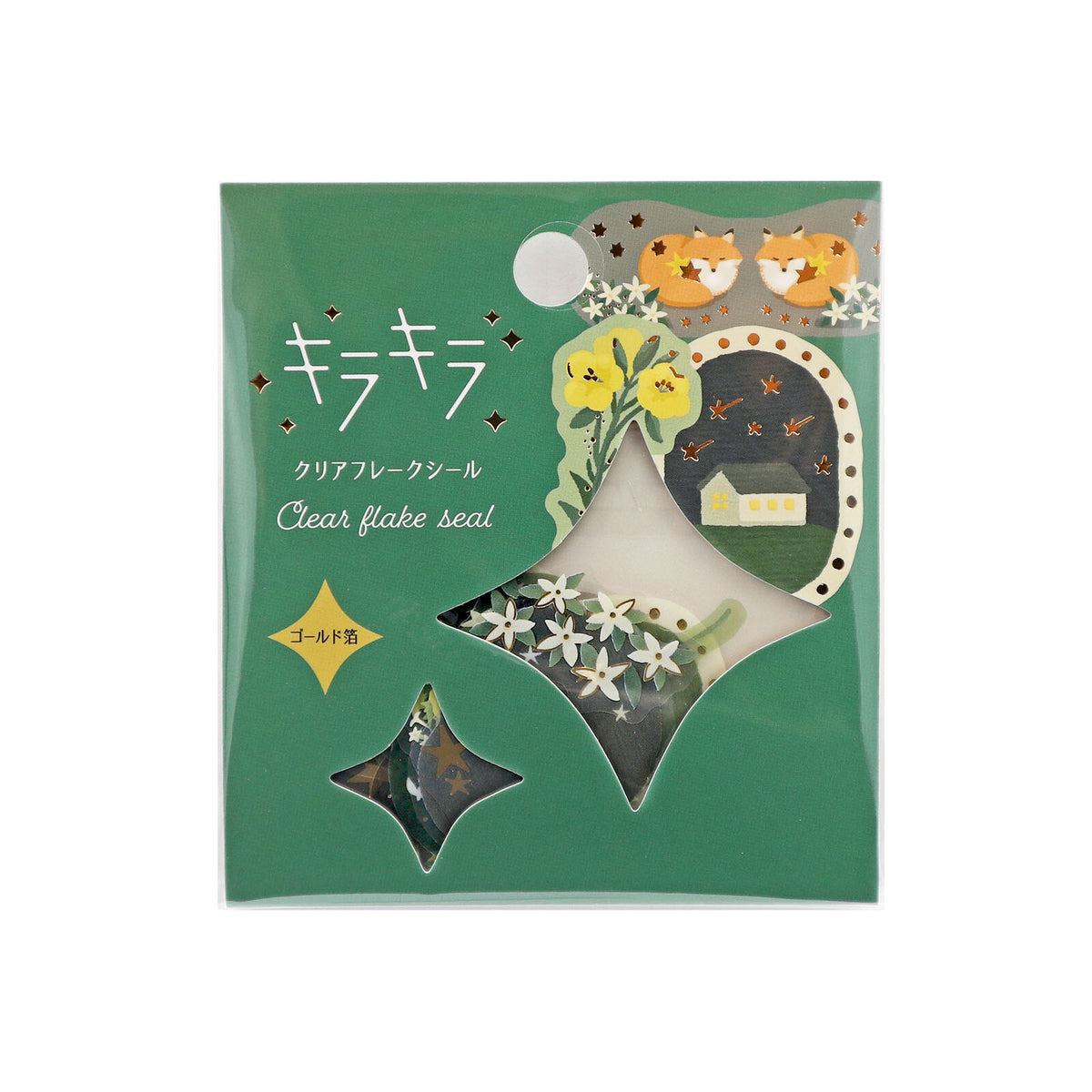 World Craft Glitter Clear Stickers Collection 1