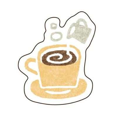Furukawashiko Flake Stickers - Coffee
