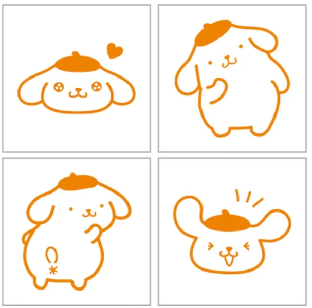 Sanrio Mini Stamps Set