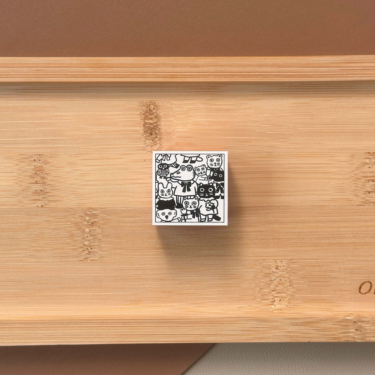 Yumi Kitagishi - wooden stamp
