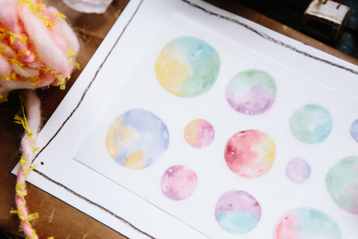 Ours Studio - Zodiacs & Bubbles Transfer Sticker