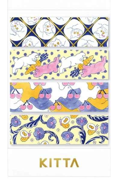 KITTA Masking Tape Sticker Collection