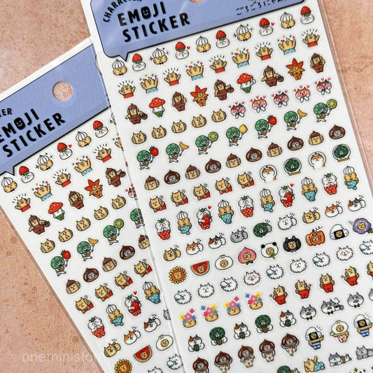 Mind Wave Character Petit Emoji Stickers
