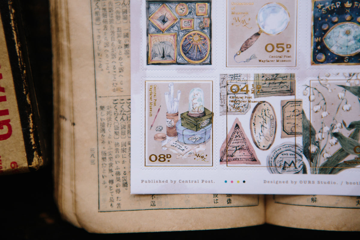 Ours Studio - Collection of Museum Stamp Sticker