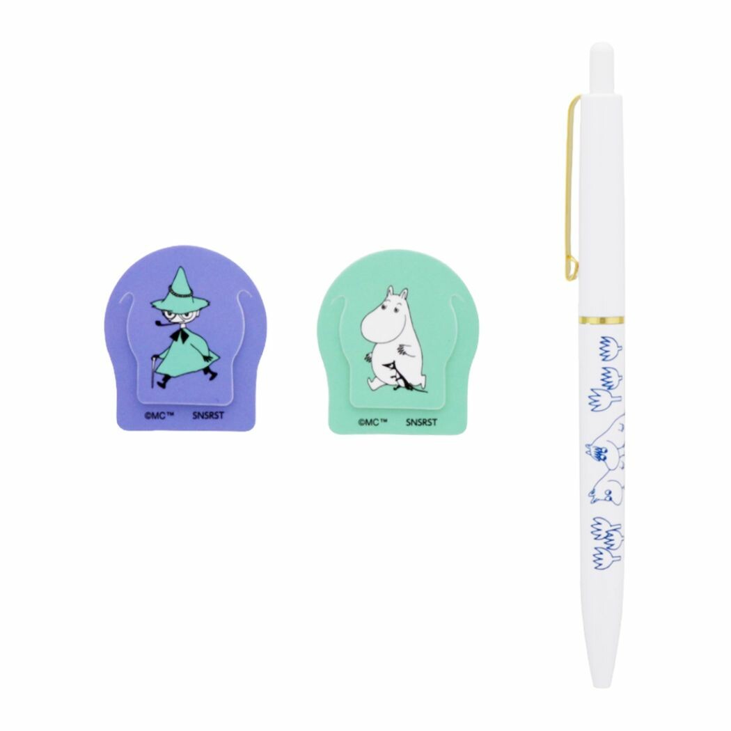 Moomin Stationery Set  Moomin & Snufkin