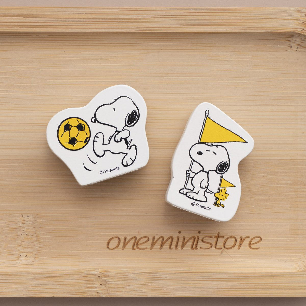 Snoopy Wooden Stamps by Kodomo No Kao