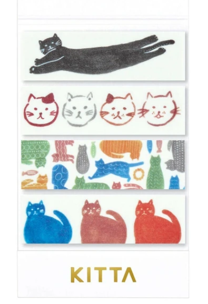 KITTA Masking Tape Sticker Collection