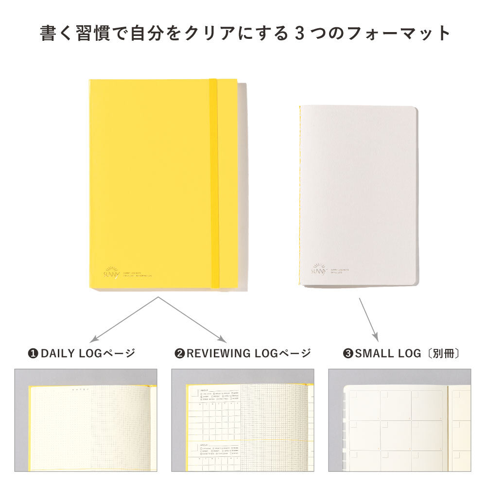 SUNNY LOG NOTE LSL-01 Diary Notebook hardcover