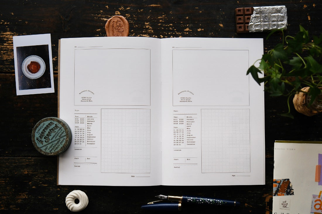 Ours Studio - Research Notes notebook