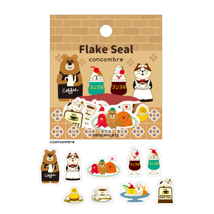 Concomble Flake Sticker Junkissa Konburu