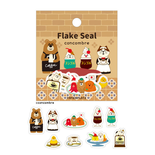 Concomble Flake Sticker Junkissa Konburu