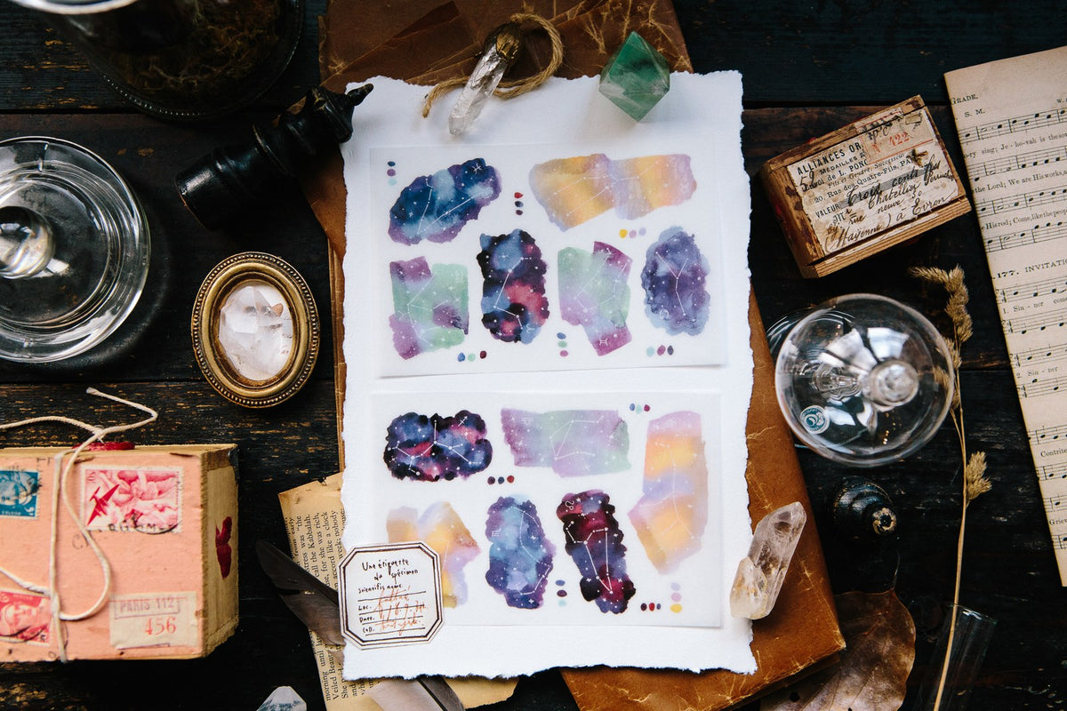 Ours Studio - Zodiacs & Bubbles Transfer Sticker