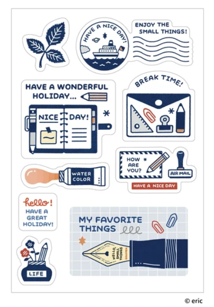 Eric The Small Thing Multi-sticker Set