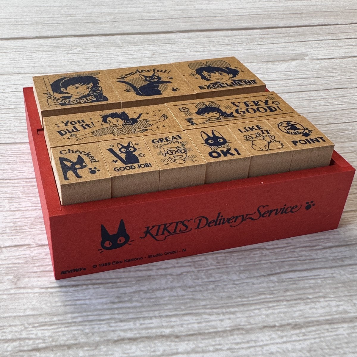 Kiki's Delivery reward stamp set
