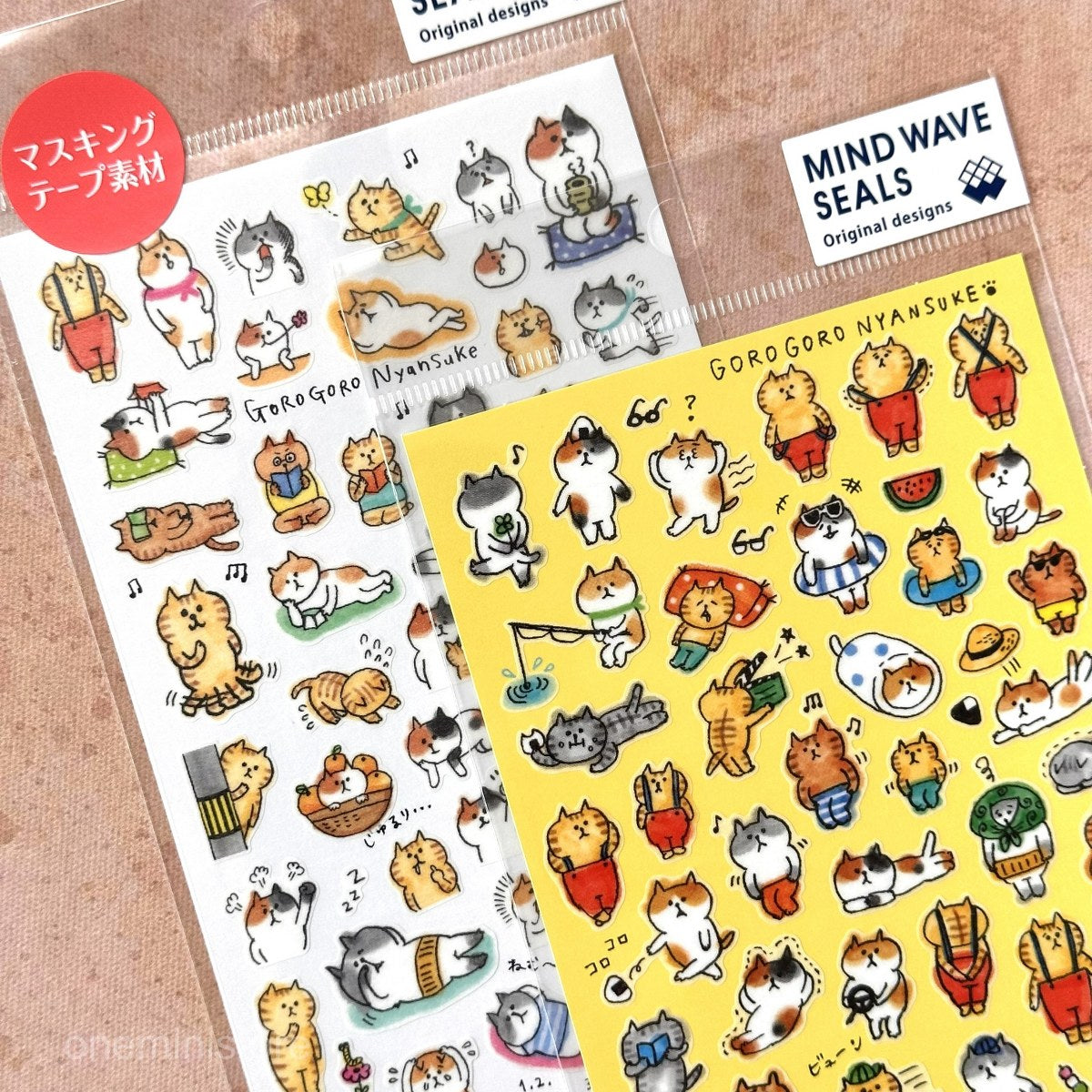 Mind Wave Gorogoro Nyansuke Decorative Stickers