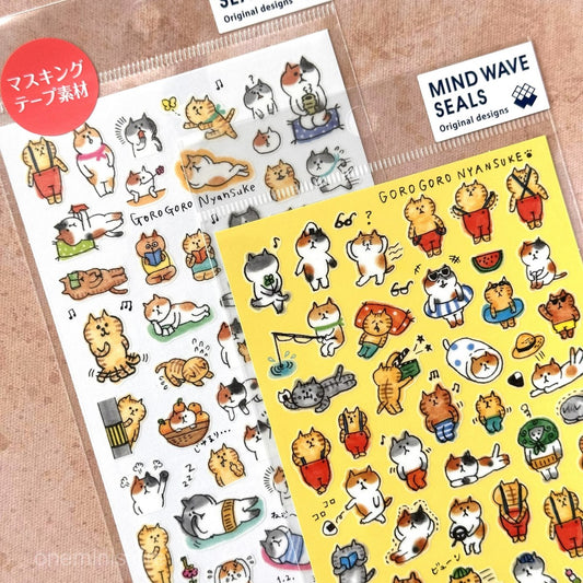 Mind Wave Gorogoro Nyansuke Decorative Stickers
