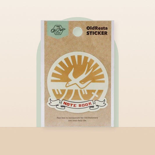 OldResta Retro Stationery Sticker